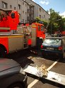 Feuerwehrmann verunglueckt Köln Kalk P25